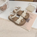 2026 Summer New Kids Sandals, Girls Fashion Versatile Princess Shoes, Stylish Soft Sole Beach Flat Shoes For Girls