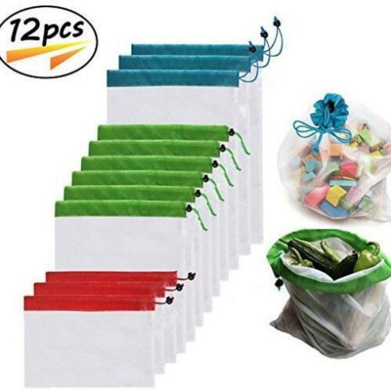 Fruit And Vegetable Multi-functional Splicing Beam Mouth Mesh Bag Suit Combination