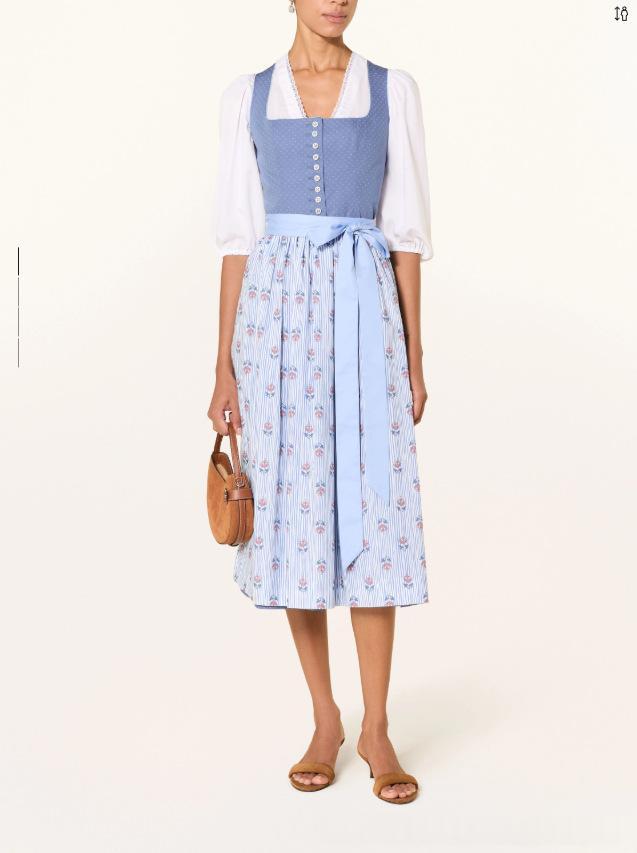 Lace-up Bow Long French-style Dress Elegant For Workwear