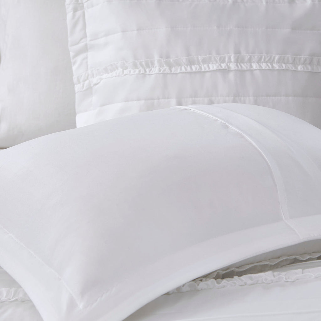 5 Piece Ruffled Comforter Set