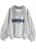 Gray Hoodie For Spring And Autumn