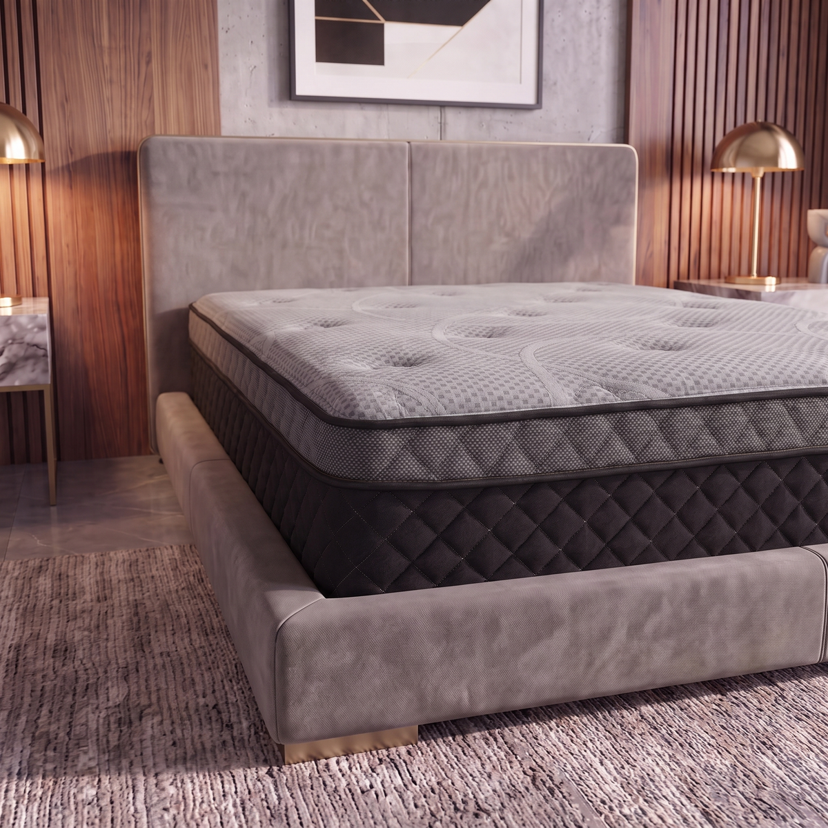 CS Hybrid Pocket Coil 12" California King Mattress