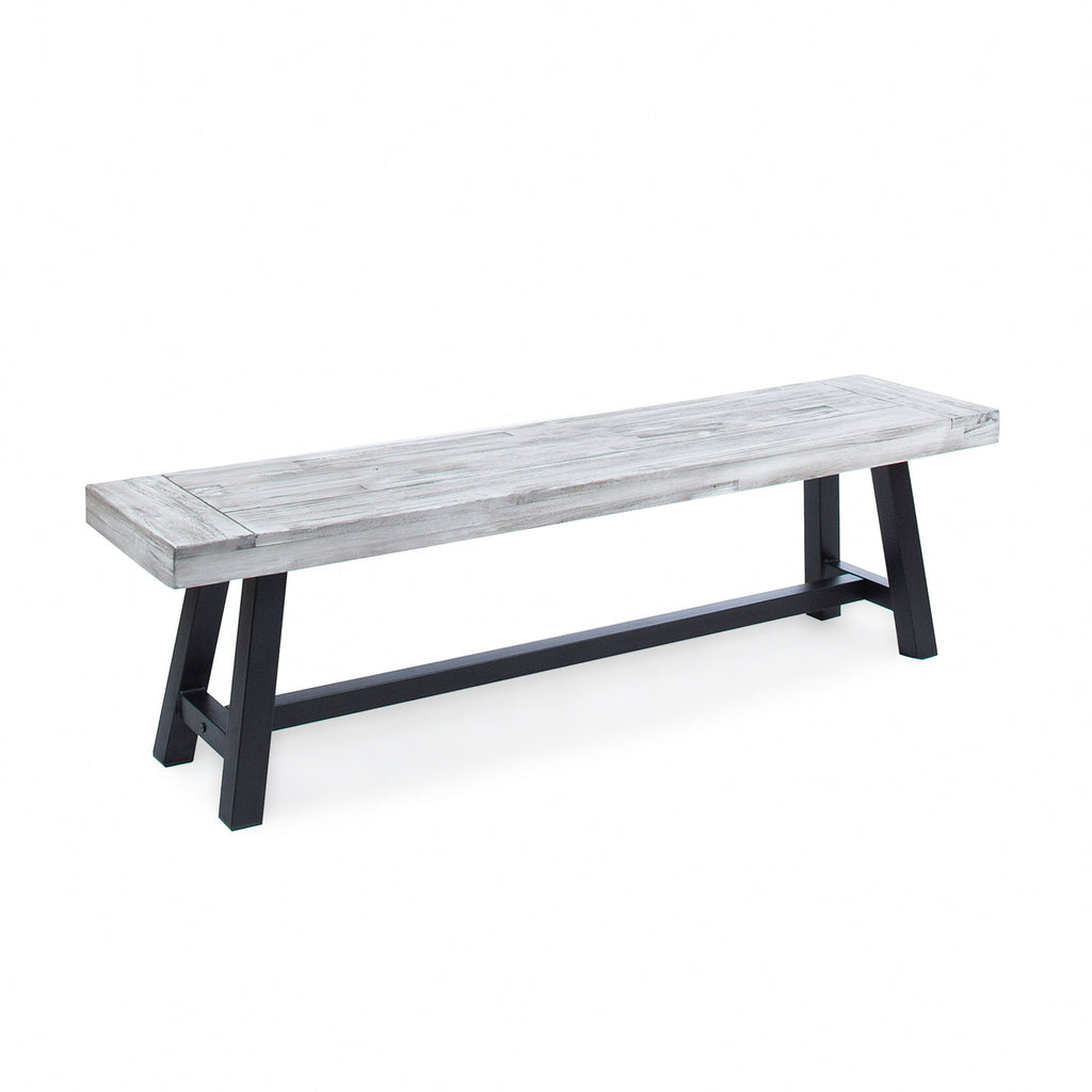 Acacia Wood Outdoor Dining Bench