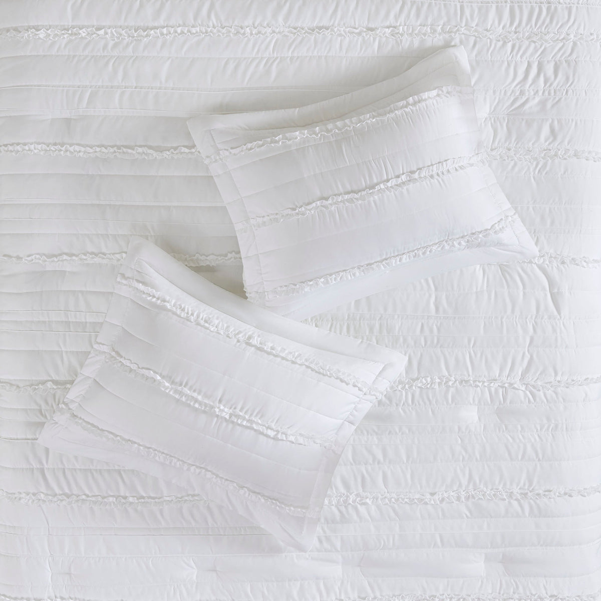 5 Piece Ruffled Comforter Set