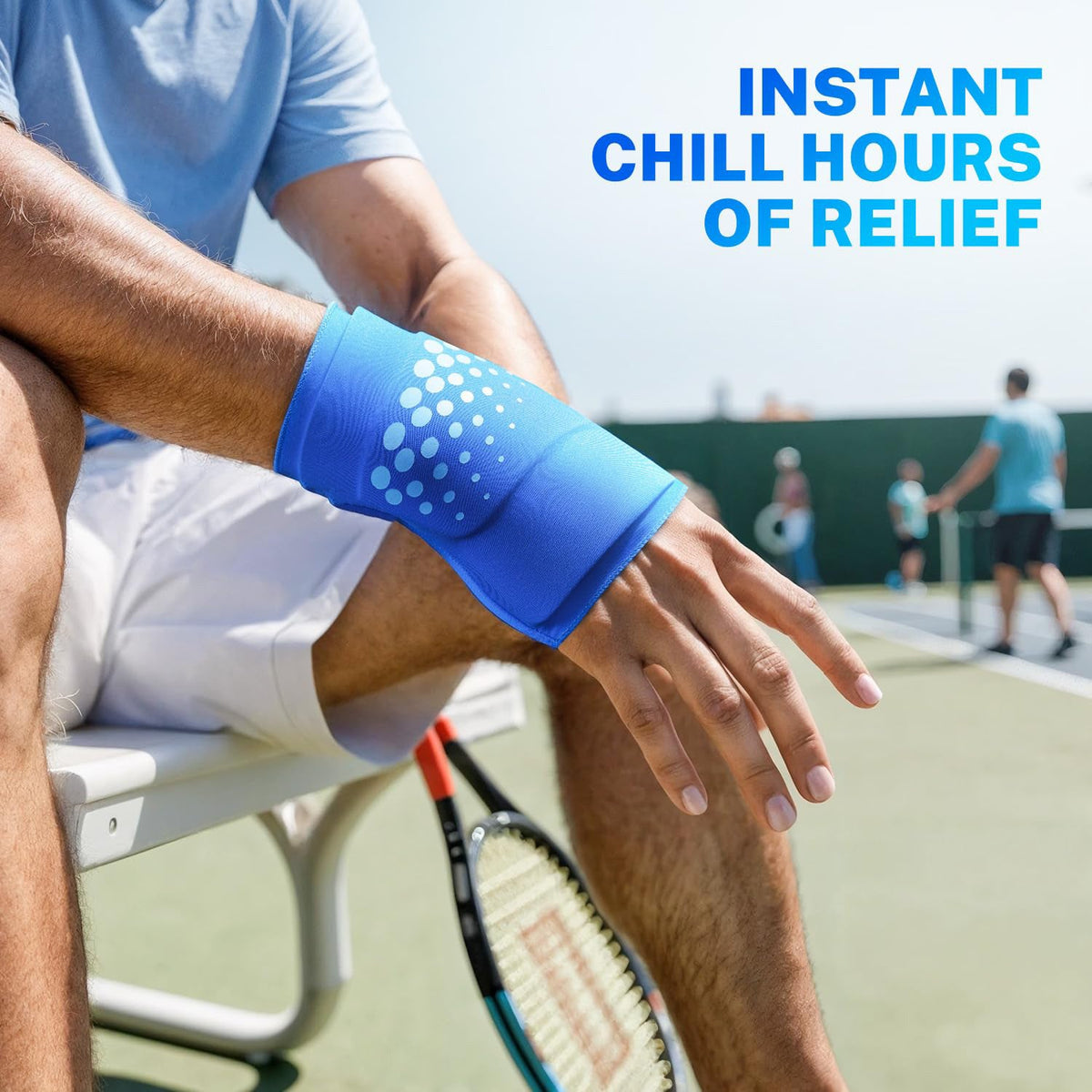 3D Gel Wrist Support With HotCold Therapy