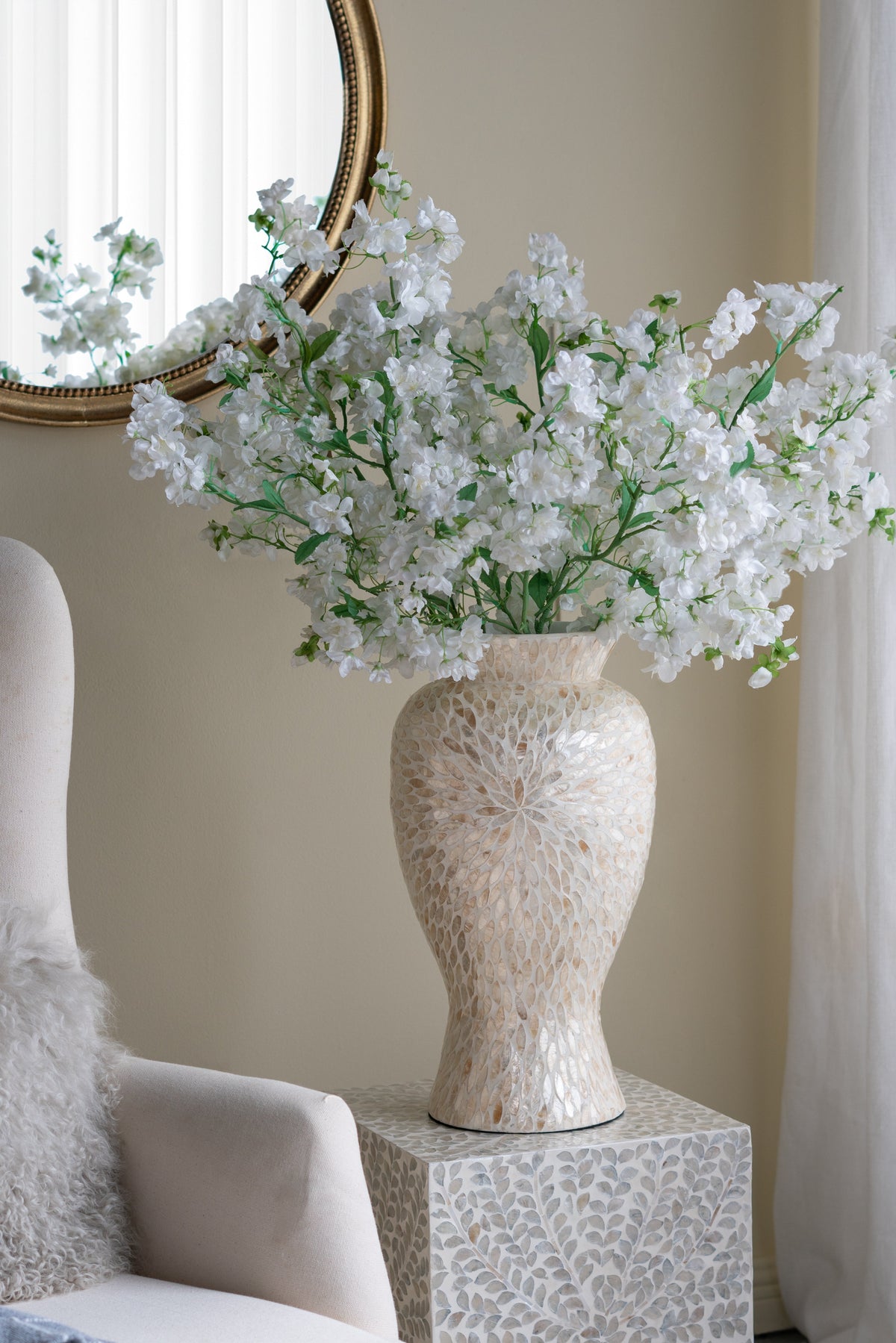 D11x19.7" Large Decorative Vase