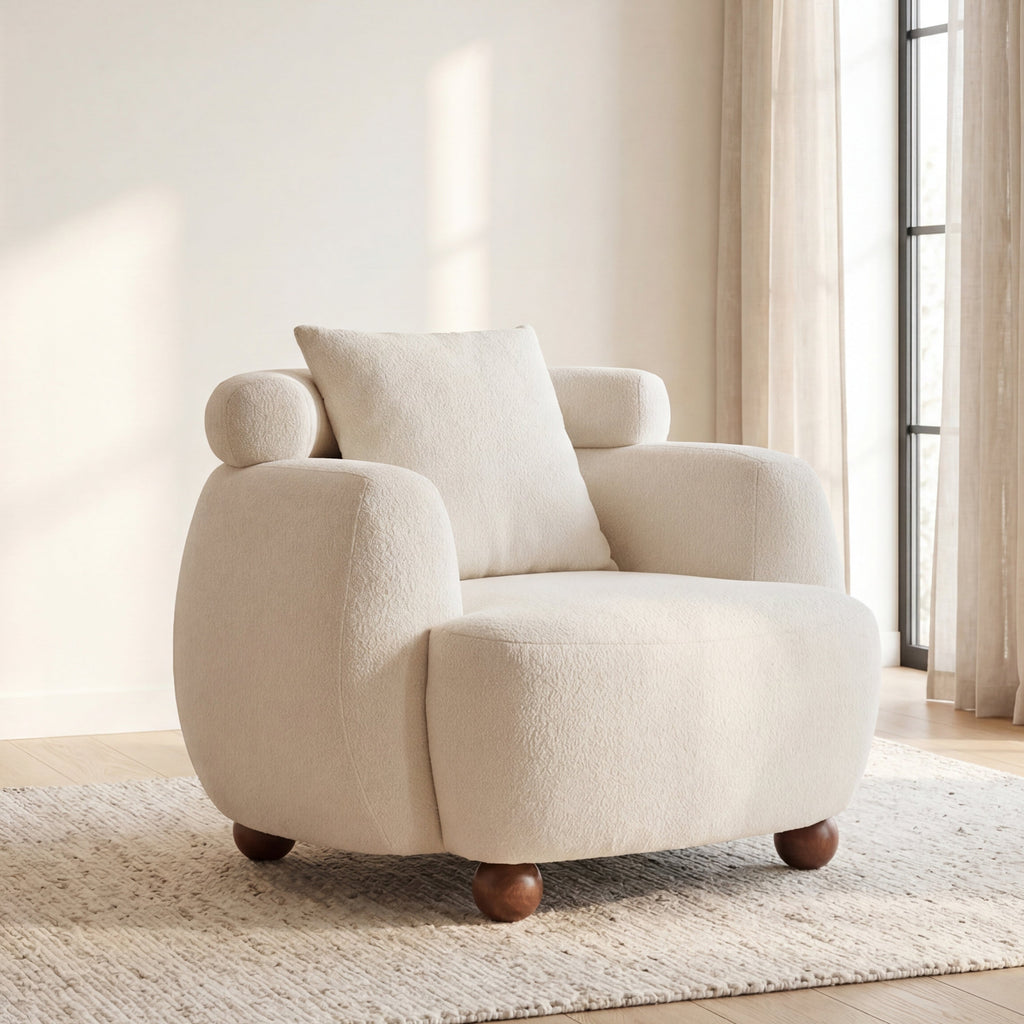 Nordic Style Lazy-Style Club Chair