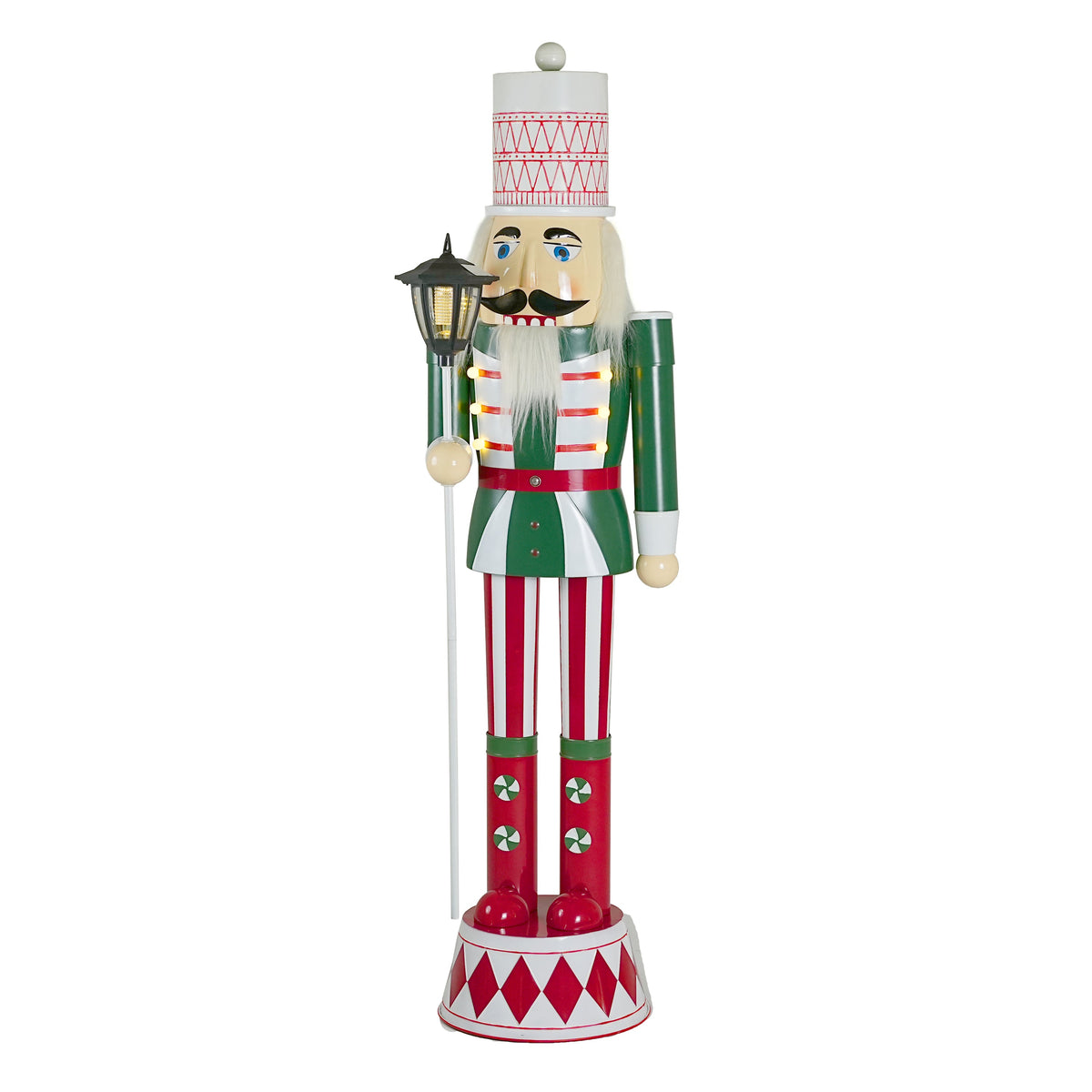 Classic Iron Nutcracker for Holiday Decor