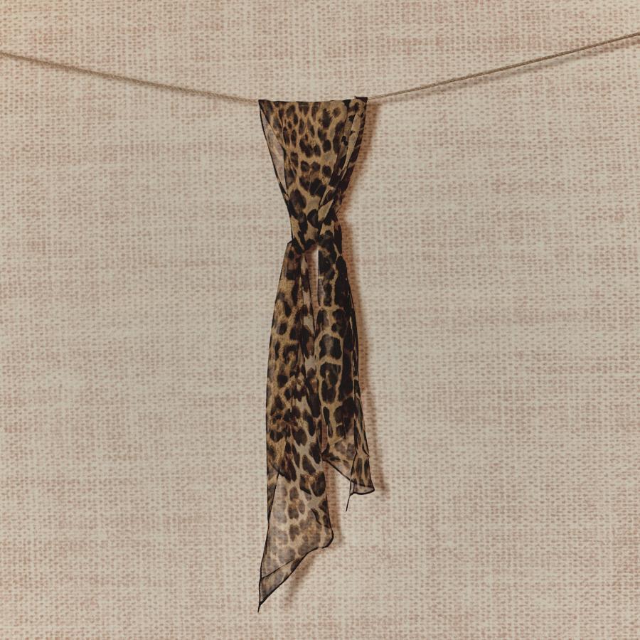 Spring Lightweight High-end Narrow Long Silk Scarf