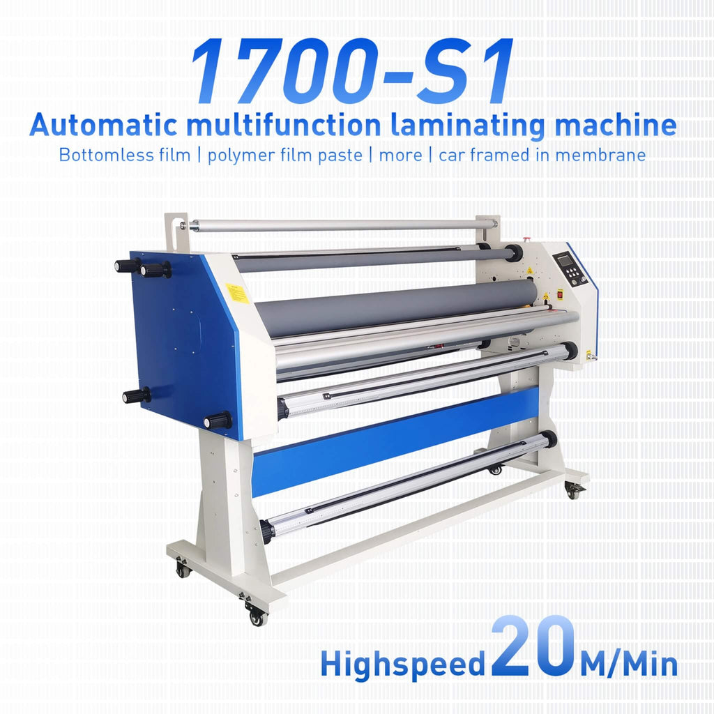 67-Inch Full-Auto Wide-Format Industrial Cold Laminator With Trimmer (SAK72193)