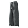 Straight-leg Drawstring Casual Cotton Pants For Women