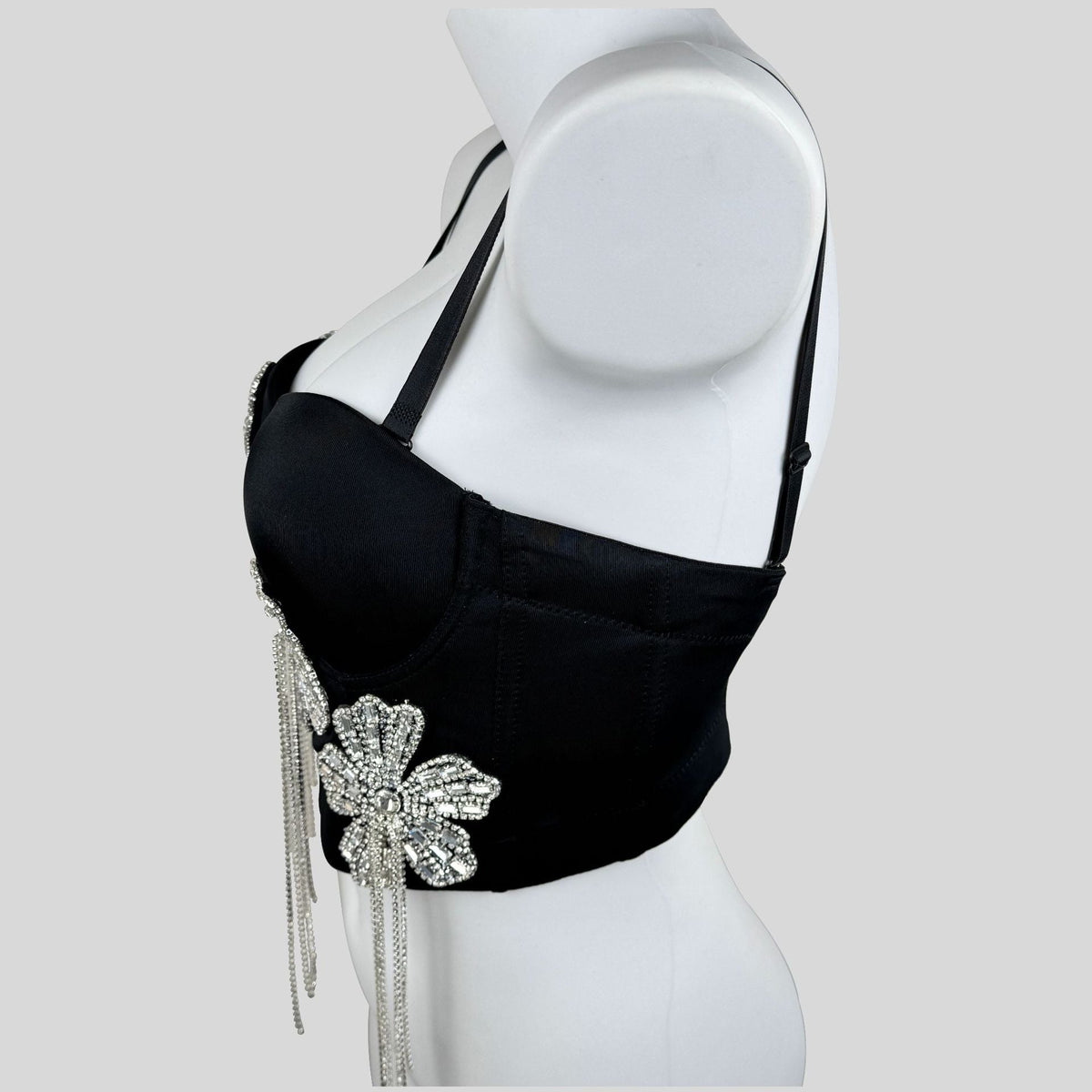 High-end Shapewear With Chest Pads Outerwear Fishbone Corset