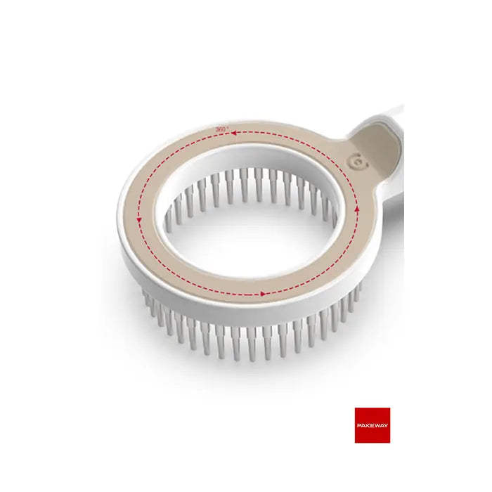 Pakeway O+ Series Magnifying Grooming and Massage Brush Pink