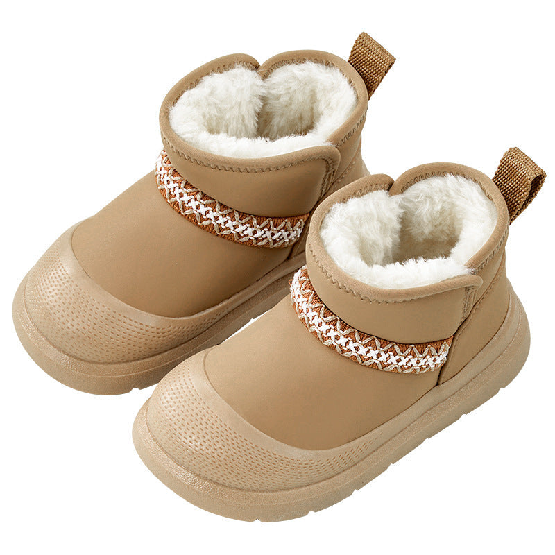 Childrens Snow Boots Winter-style Extra-thick For Toddlers