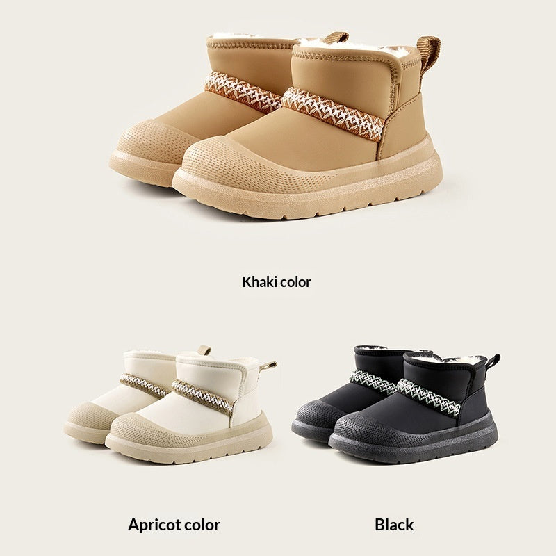 Childrens Snow Boots Winter-style Extra-thick For Toddlers