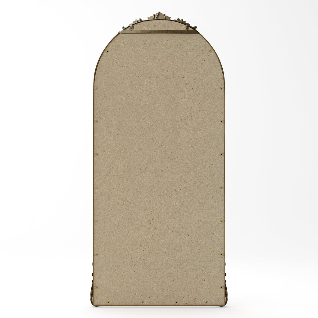Arch Oval Vintage Relief Mirror Wall Hanging