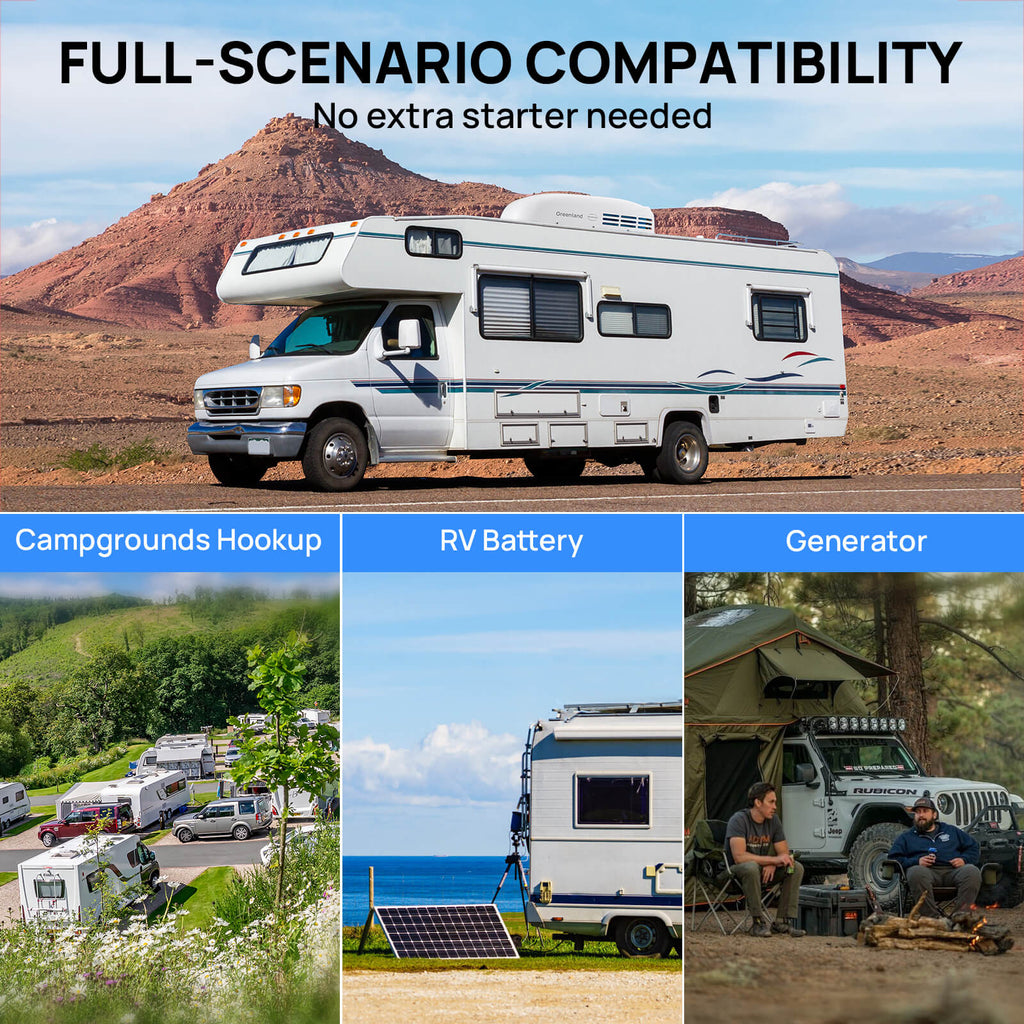 Greenland 13,500 BTU Inverter Rooftop RV Air Conditioner