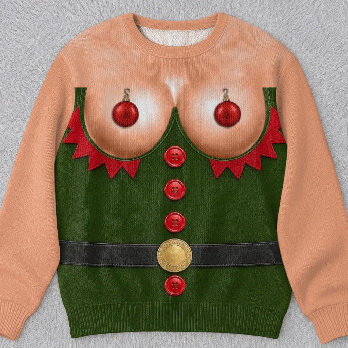 Crewneck Pullover SweatshirtChristmas Carnival
