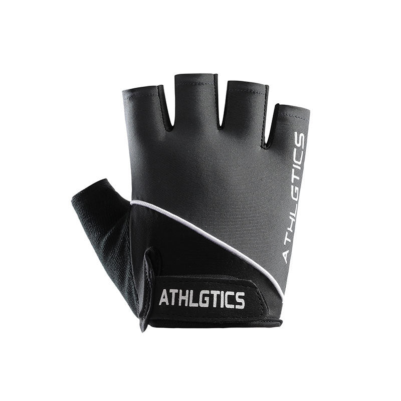 Cycling Half-Finger Outdoor Fitness Sun Protection Fishing Ice Silk Thin Gloves