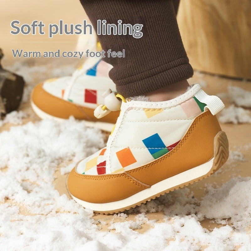 Winter New Soft Bottom Children's Snow Boots