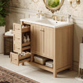 36" Bathroom Vanity with Sink Top