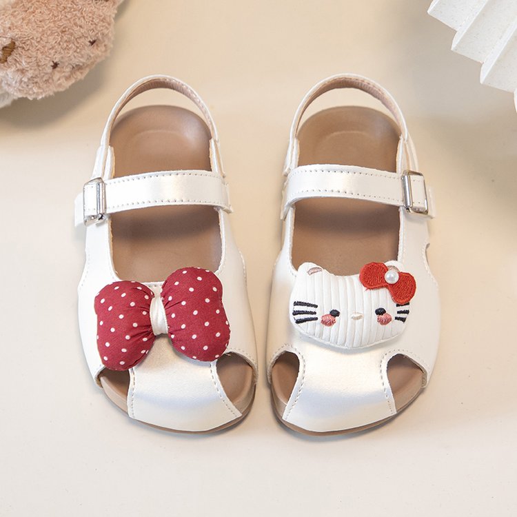 Ins French Little Leather Shoes Spring And Autumn New Korean Edition Cute Cartoon Princess Shoes Soft Soled Single Shoes For Girls