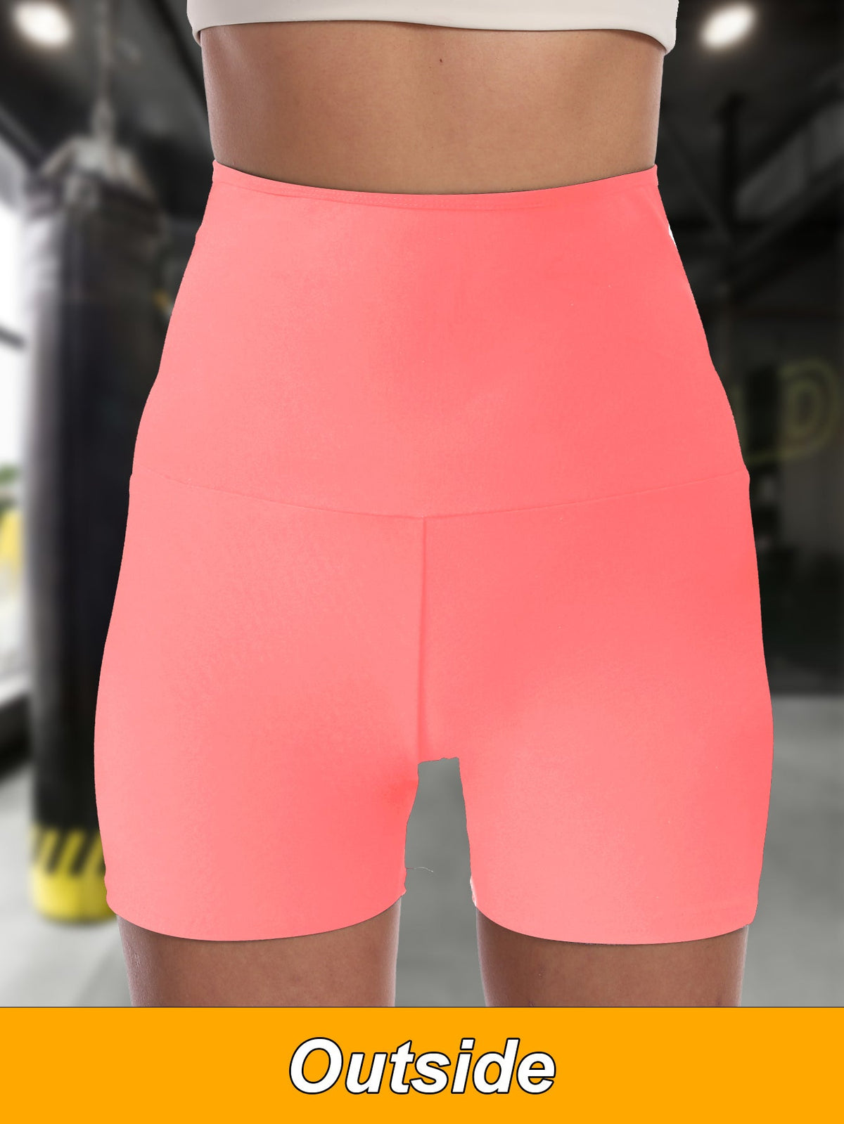 Women Sauna Sweat Shorts, High Waist Tummy Control Compression Workout Shorts, Thermo Body Shaper Waist Trainer For Gym Exercise Fitness