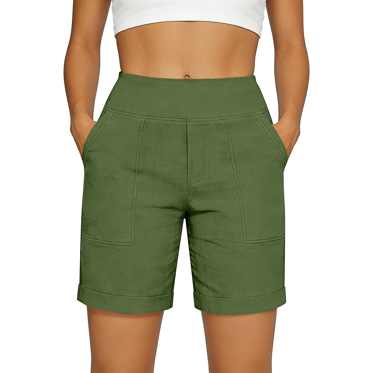 Womens Loose-fitting Breathable Straight-leg Lounge Pants