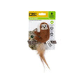 Pet Zone Sloth Catnip and Silvervine Stick Cat Toy 1 pc
