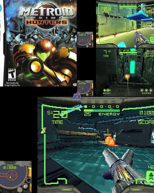 Metroid Prime Hunters: First Hunt NDS Video Game Nintendo DS 2006