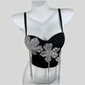 High-end Shapewear With Chest Pads Outerwear Fishbone Corset