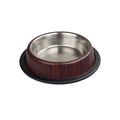 Oripet Bamboo Pattern Stainless Steel Pet Bowl 32oz