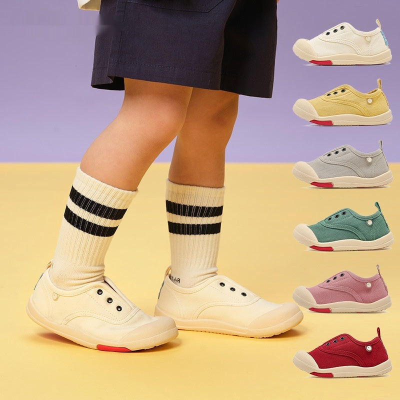 Unisex Soft-soled Canvas Shoes For Boys And Girls