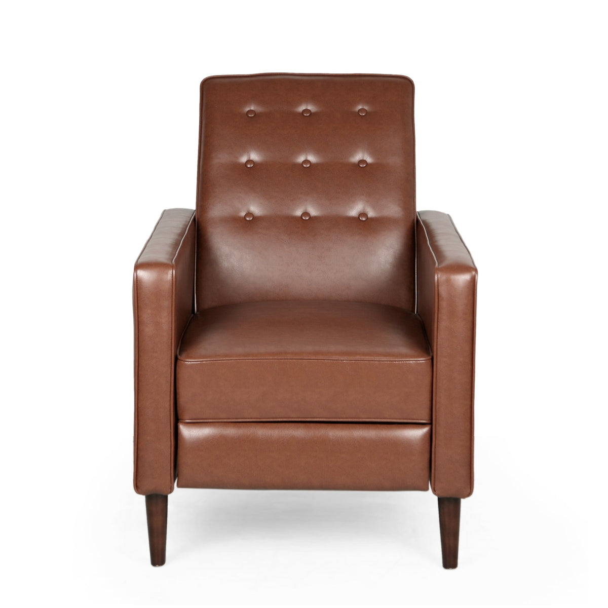 Mid-Century Modern Fabric Recliner Chair