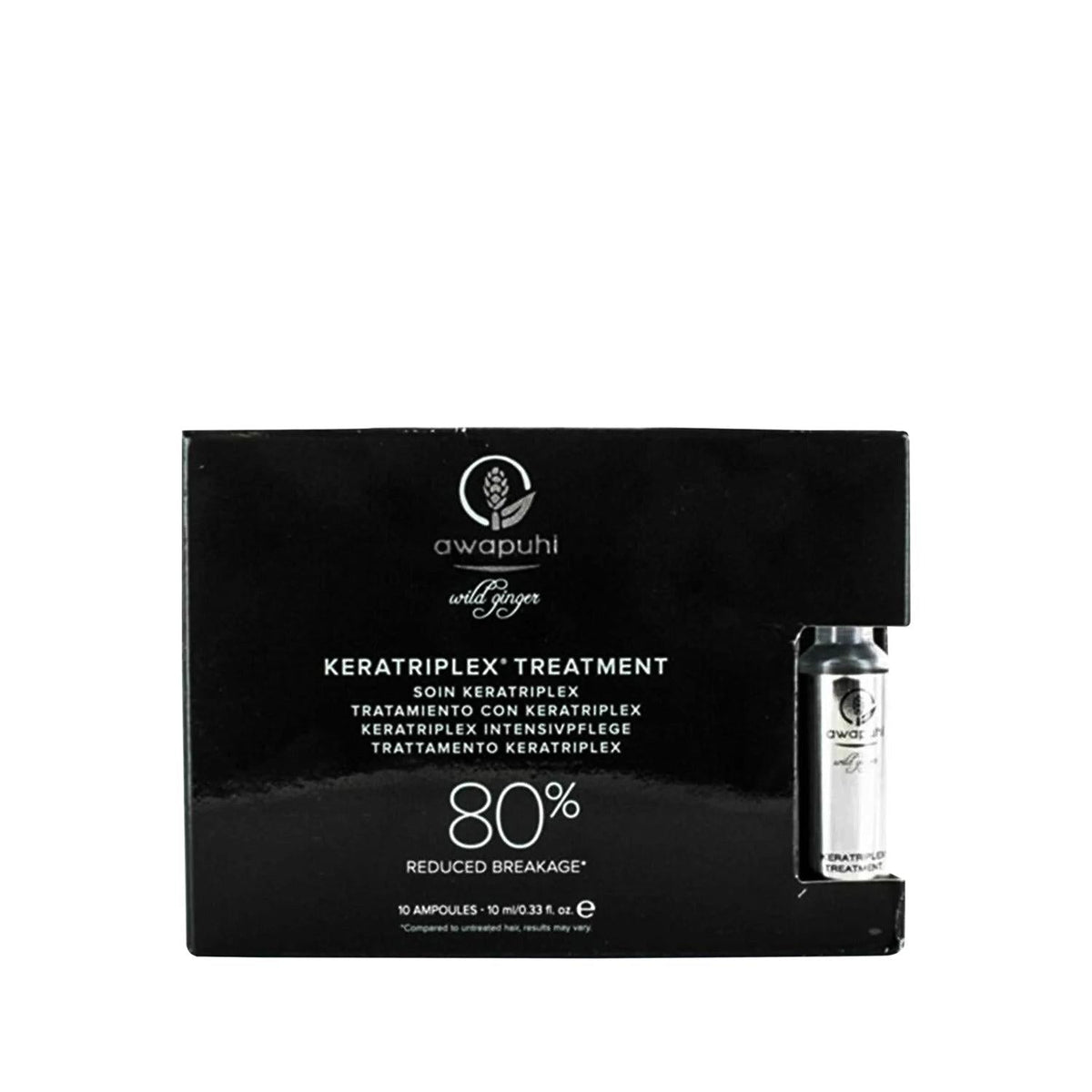 Awapuhi Wild Ginger Keratriplex Keratin Serum 10x10 ml