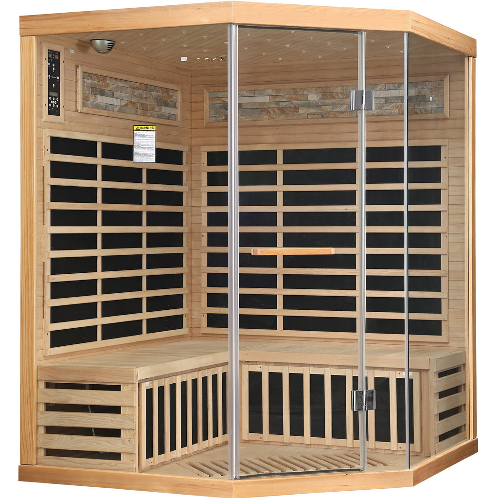 Family Style Pentagonal Sauna Room