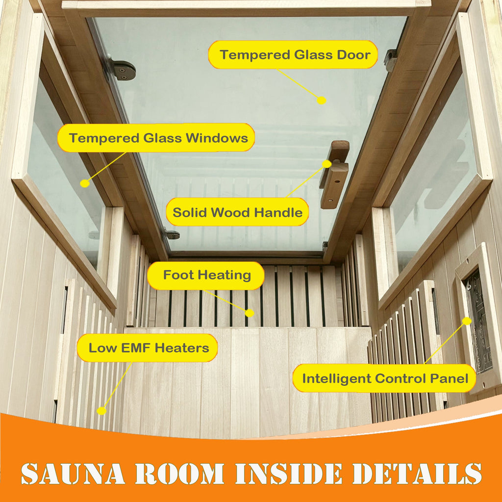 1 Person Far Infrared Sauna Room