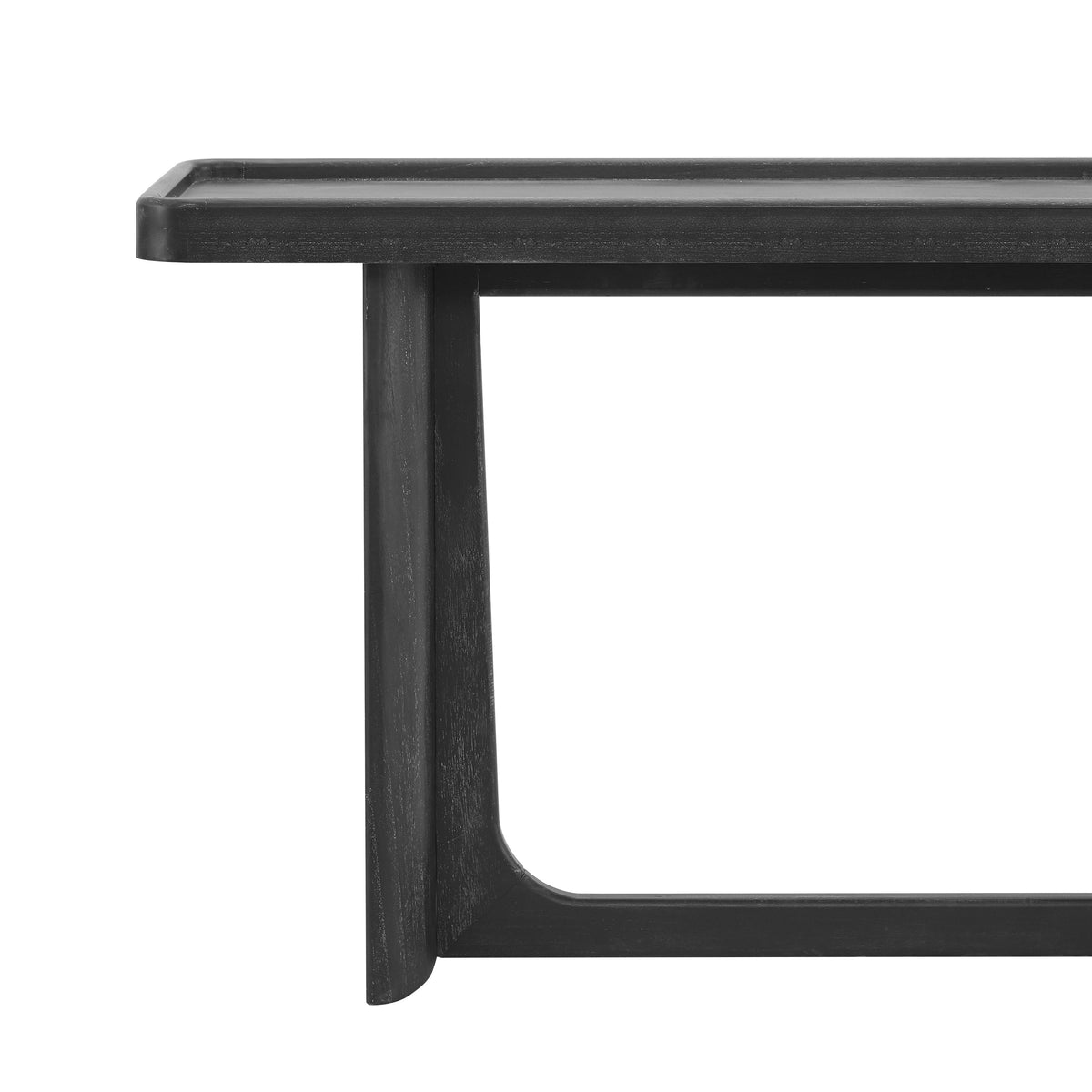 Farmhouse Console Table with Tray Top Design