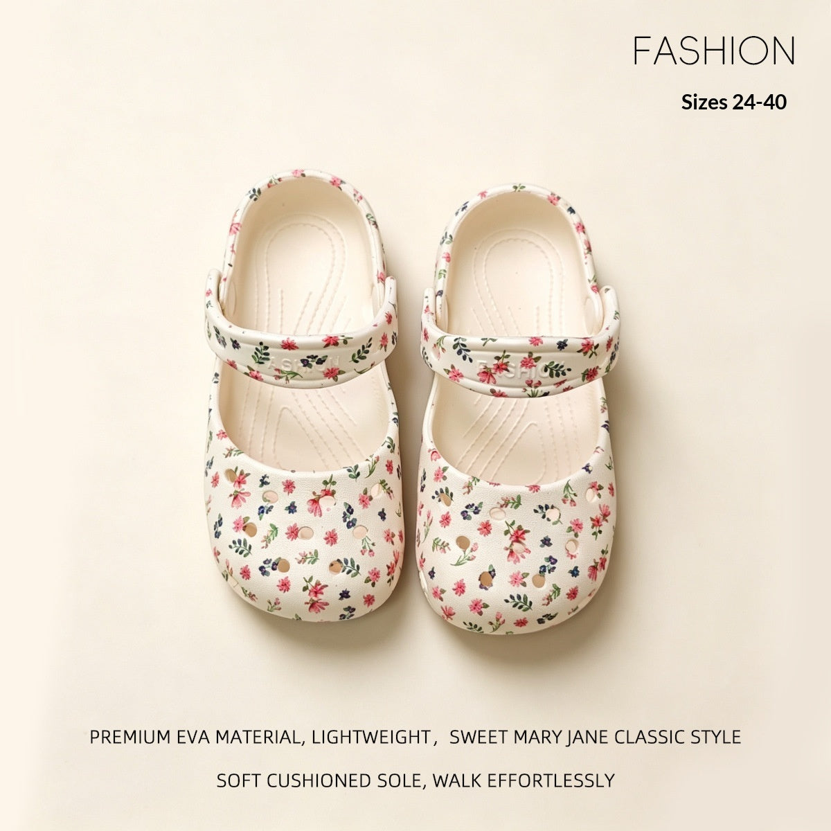 Non-slip Outdoor Sandals Cute Decorative Shoes For Girls