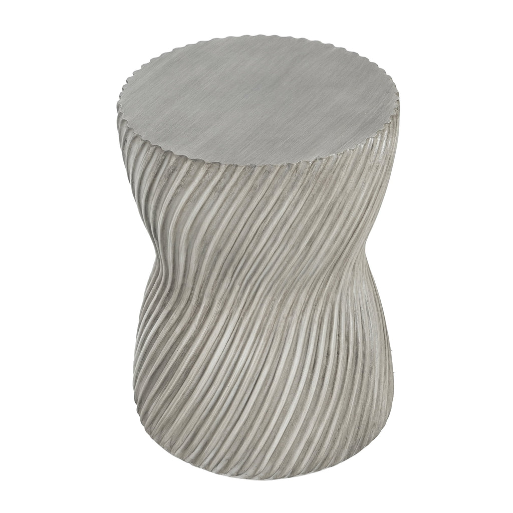 Outdoor MGO Concrete Hourglass Side Table
