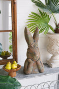 Antique Rabbit Figurine