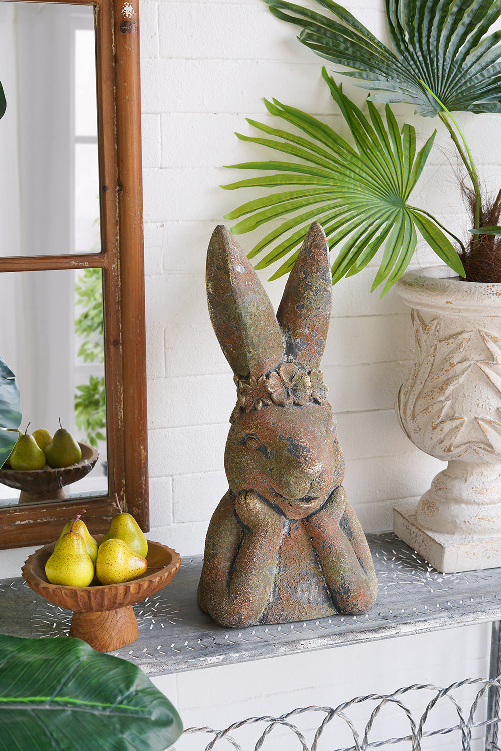 Antique Rabbit Figurine