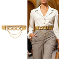 Elastic Fashion Suit Coat Decorative Belt
