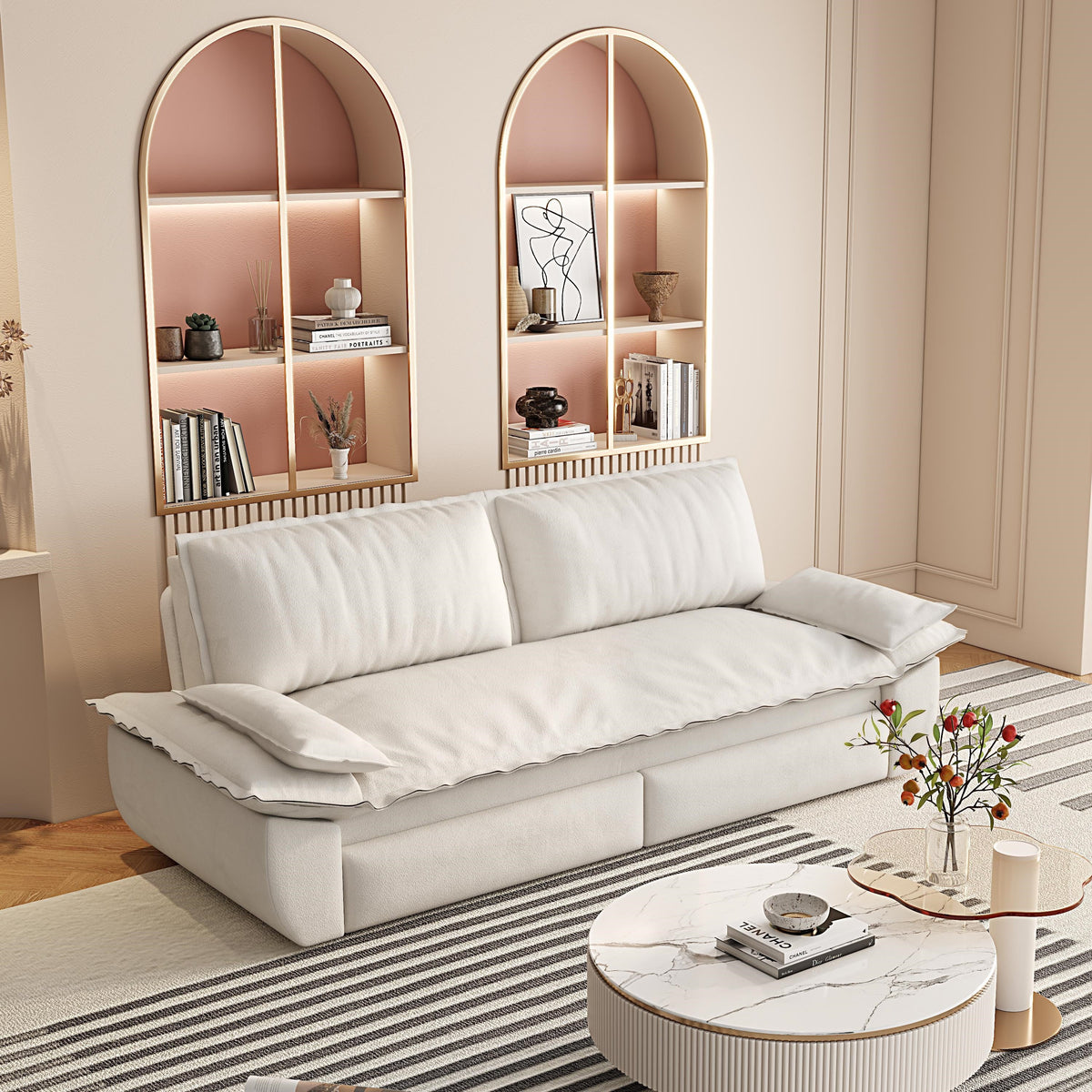 3-in-1 Convertible Sleeper Sofa Bed