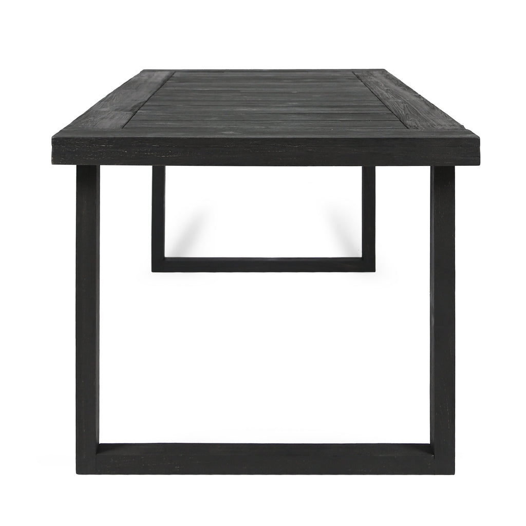 2-Piece Solid Acacia Wood Outdoor Dining Set