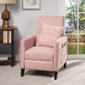 Pushback Recliner Chair with Side Pocket