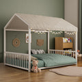Full Size Montessori Style Metal Floor Bed Frame