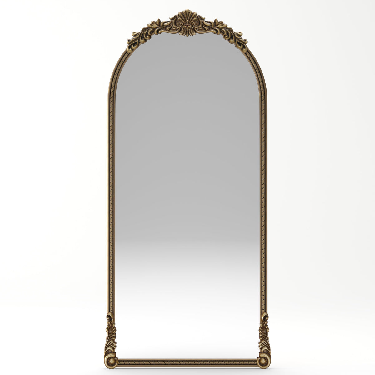 Arch Oval Vintage Relief Mirror Wall Hanging