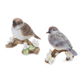 Bird on branch figurine (set of 6)
