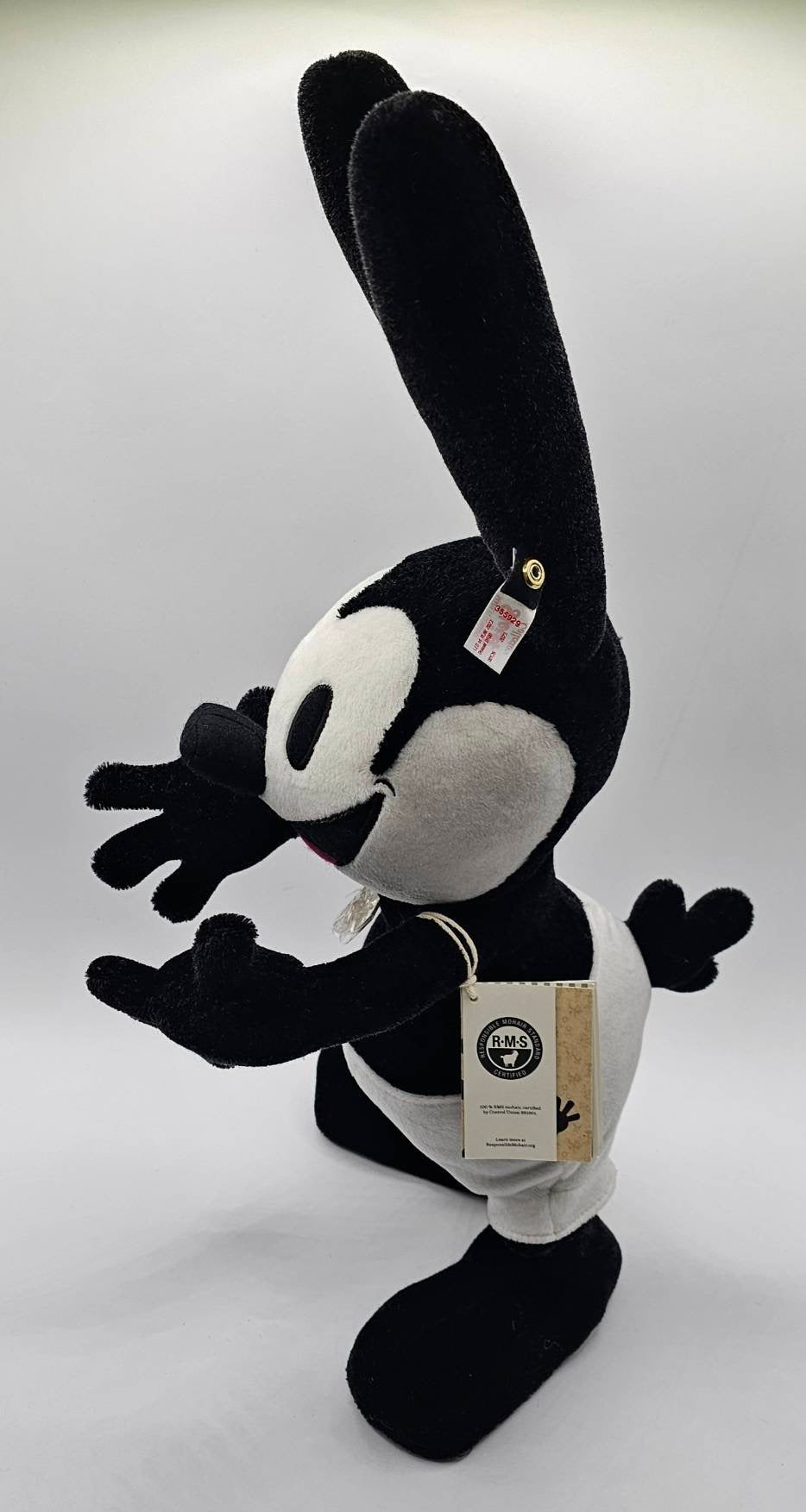 Disney 100 Steiff - Oswald the Lucky Rabbit 13" Collectible Teddy Bear